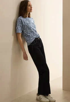 Shirt met knoopdetail