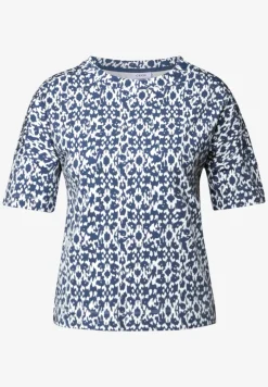 Shirt met knoopdetail