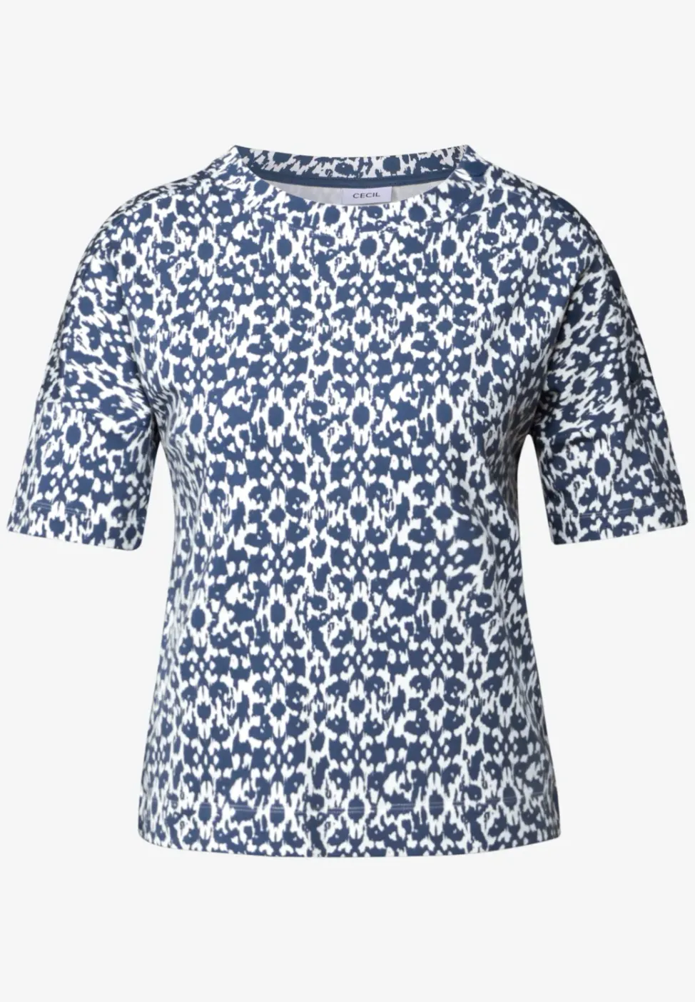 Shirt met knoopdetail