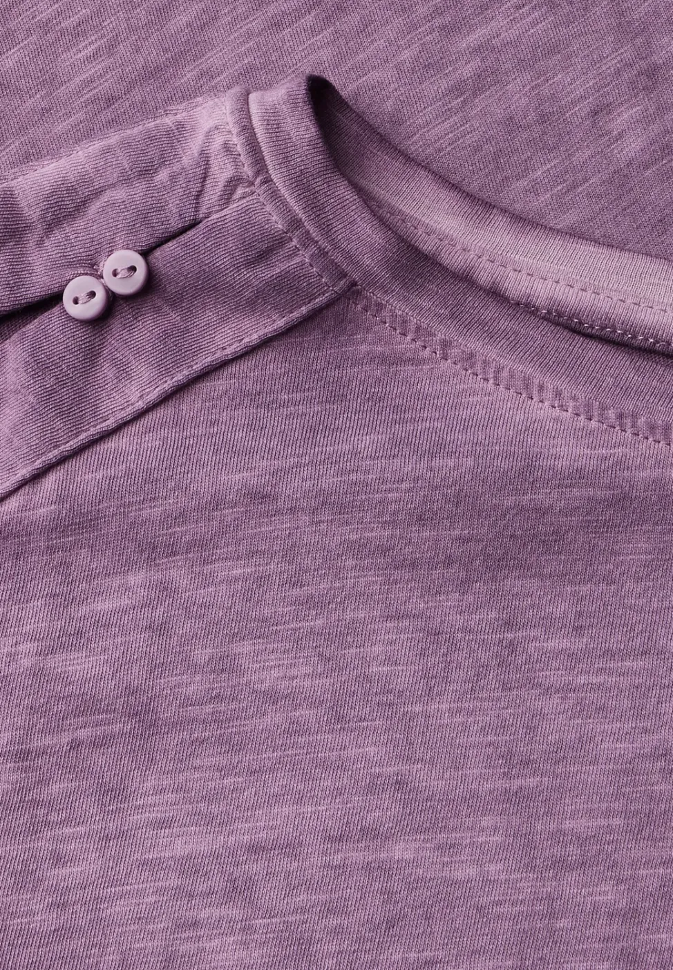 Shirt met knoopdetail