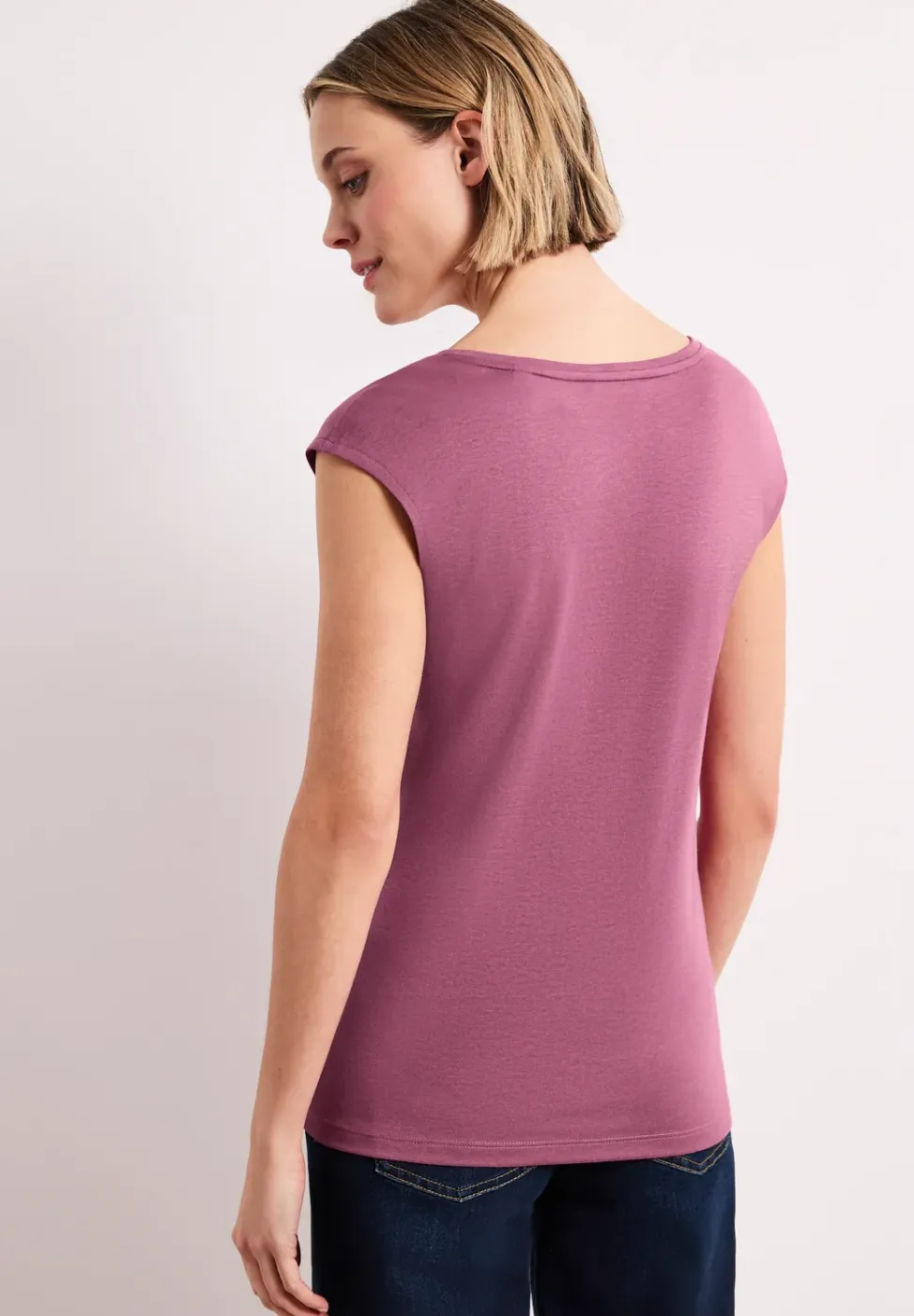 Shirt met knoopdetail