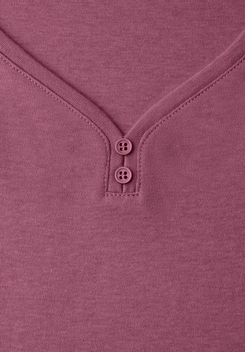Shirt met knoopdetail