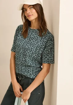 Shirt met knoopdetail