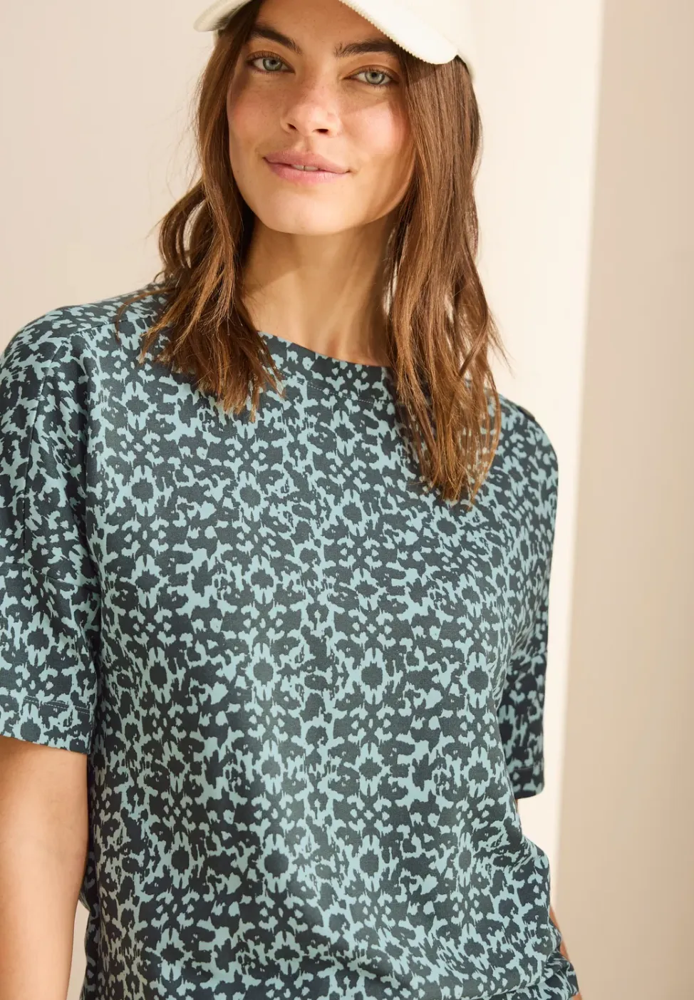 Shirt met knoopdetail