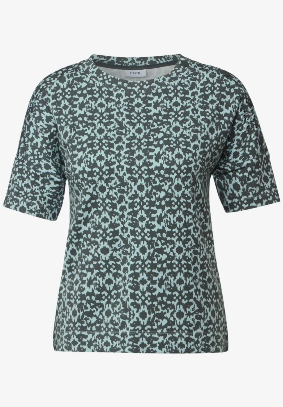 Shirt met knoopdetail