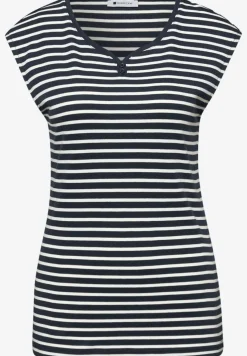 Shirt met knoopdetail