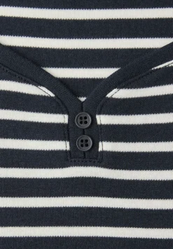 Shirt met knoopdetail