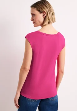 Shirt met knoopdetail