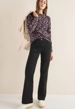Shirt met knoopdetails