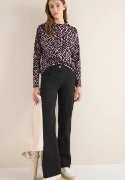 Shirt met knoopdetails