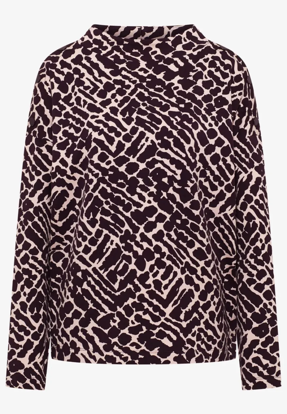 Shirt met knoopdetails