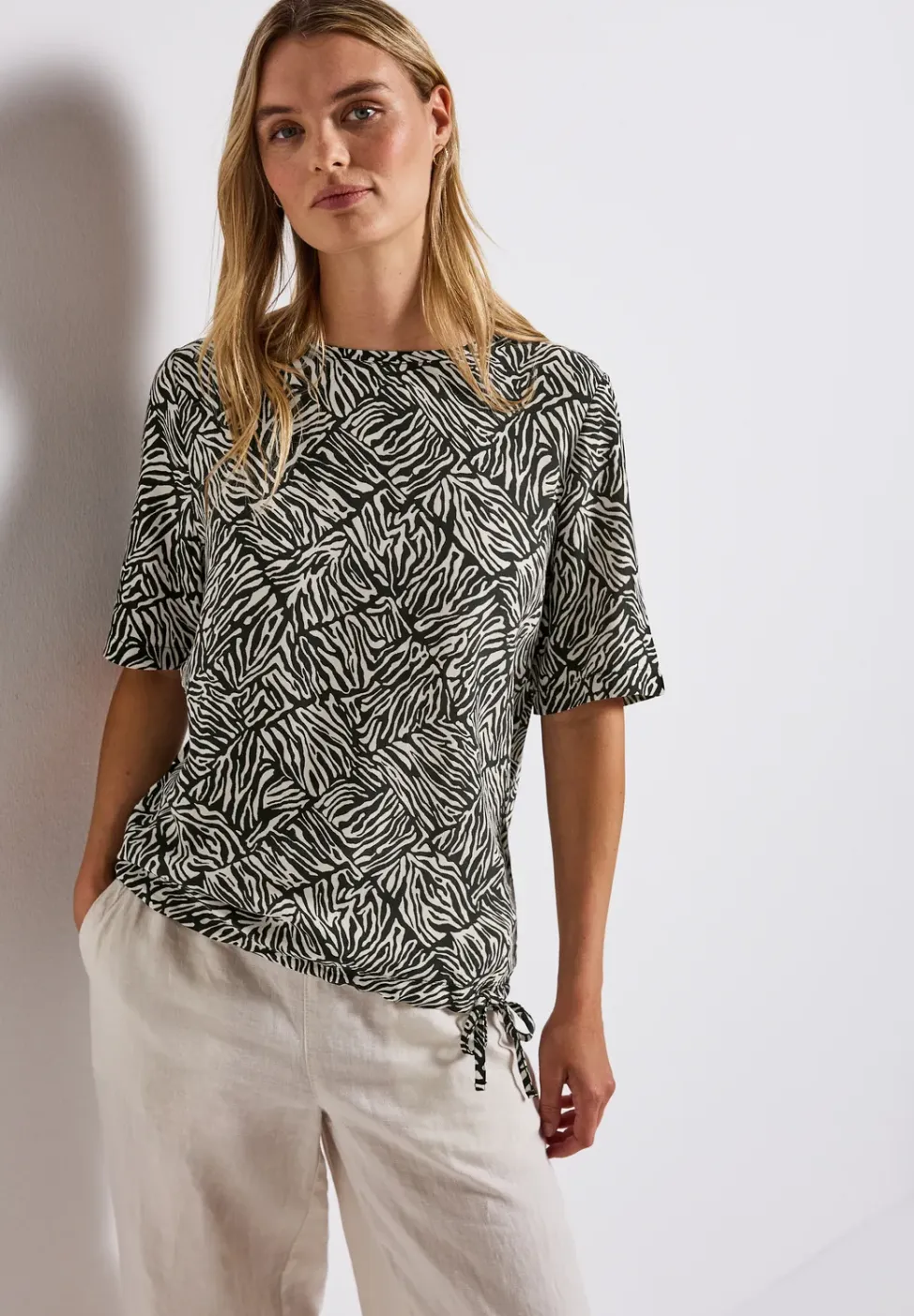 Shirt met koord