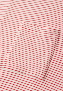 Shirt met korte mouwen en gestructureerde strepen