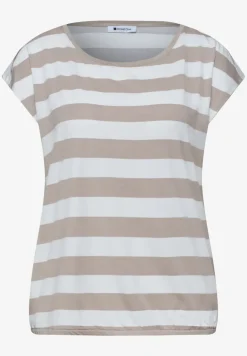Shirt met korte mouwen, ronde hals en print