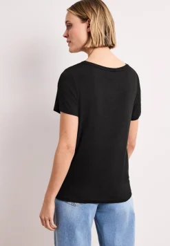Shirt met korte mouwen, ronde hals en print