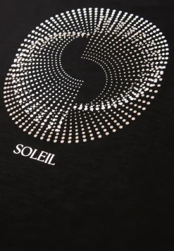 Shirt met korte mouwen, ronde hals en print