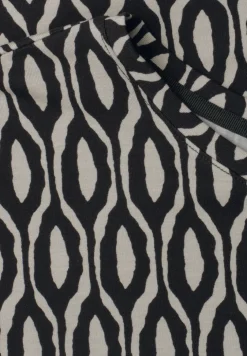 Shirt met korte mouwen, ronde hals en print