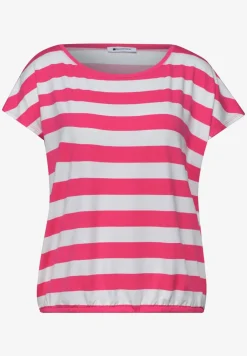Shirt met korte mouwen, ronde hals en print