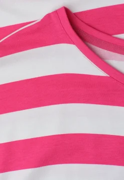 Shirt met korte mouwen, ronde hals en print