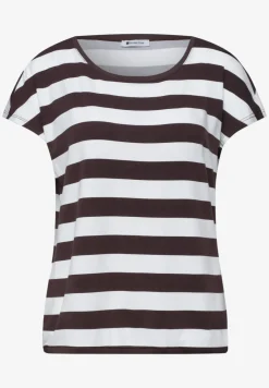 Shirt met korte mouwen, ronde hals en print