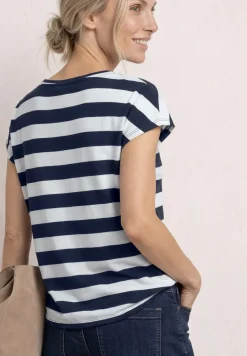 Shirt met korte mouwen, ronde hals en print