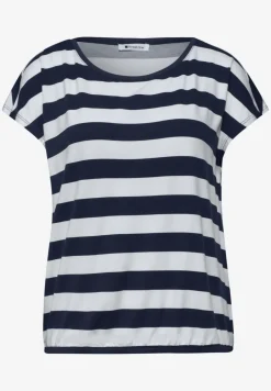 Shirt met korte mouwen, ronde hals en print