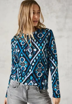 Shirt met lange mouwen en print