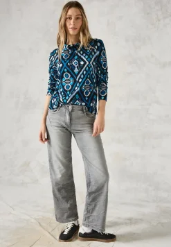Shirt met lange mouwen en print