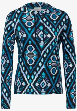Shirt met lange mouwen en print