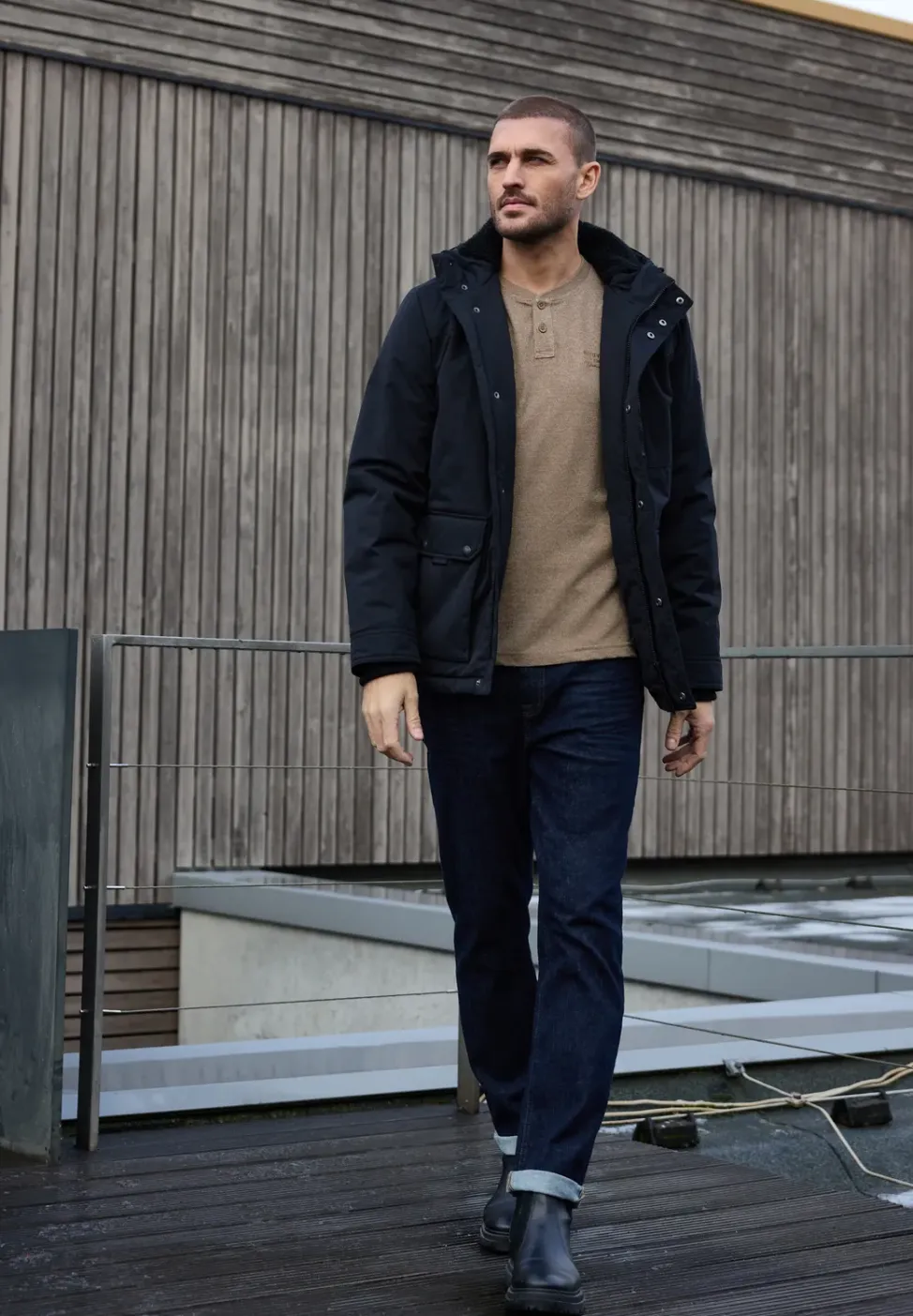 Shirt met lange mouwen en borduursel