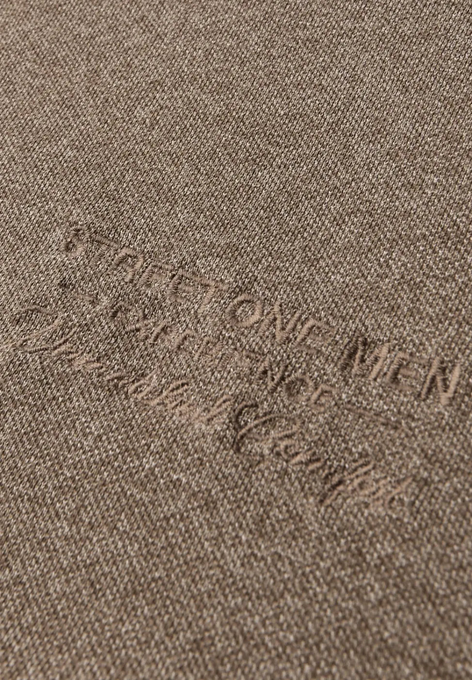 Shirt met lange mouwen en borduursel