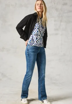 Shirt met lange mouwen en print