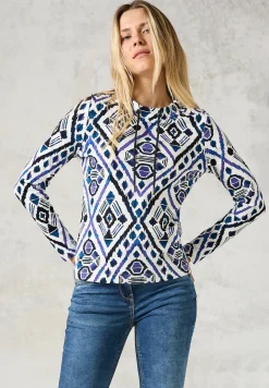 Shirt met lange mouwen en print