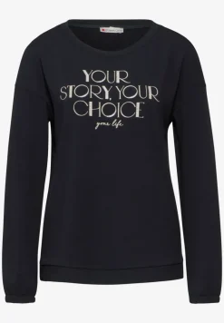 Shirt met lange mouwen en print