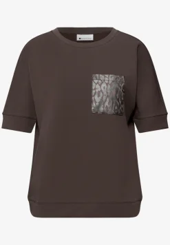 Shirt met leo borstzak