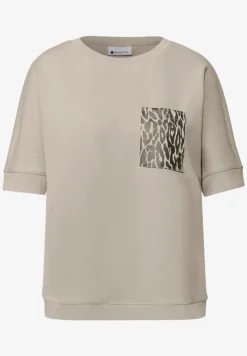 Shirt met leo borstzak