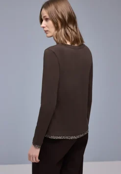 Shirt met leo details