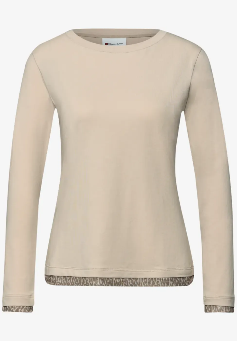 Shirt met leo details