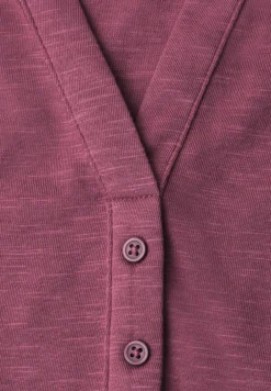 Shirt met losse schouders en gespleten hals