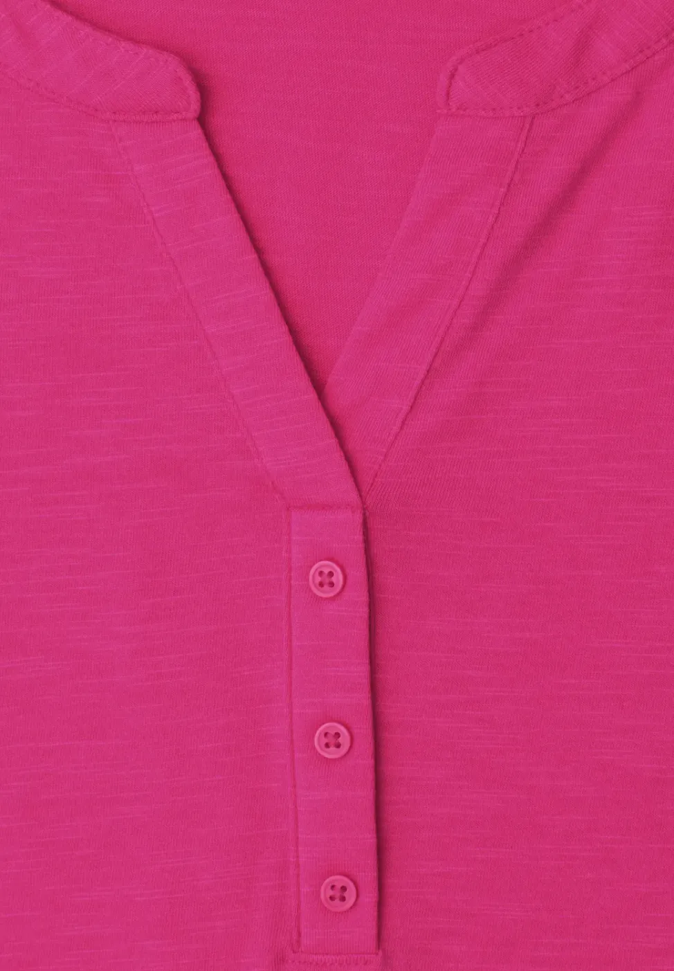 Shirt met losse schouders en gespleten hals