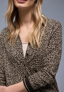 Shirt met luipaardprint