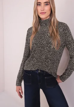 Shirt met luipaardprint