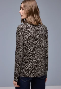 Shirt met luipaardprint