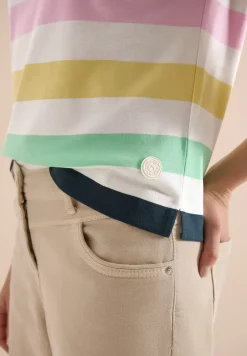 Shirt met meerkleurige strepen