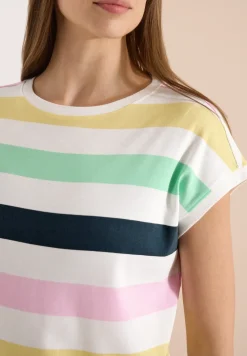 Shirt met meerkleurige strepen