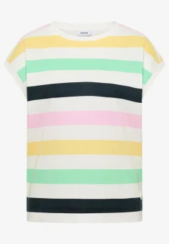 Shirt met meerkleurige strepen