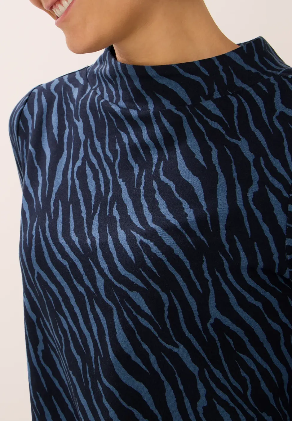 Shirt met minimale print