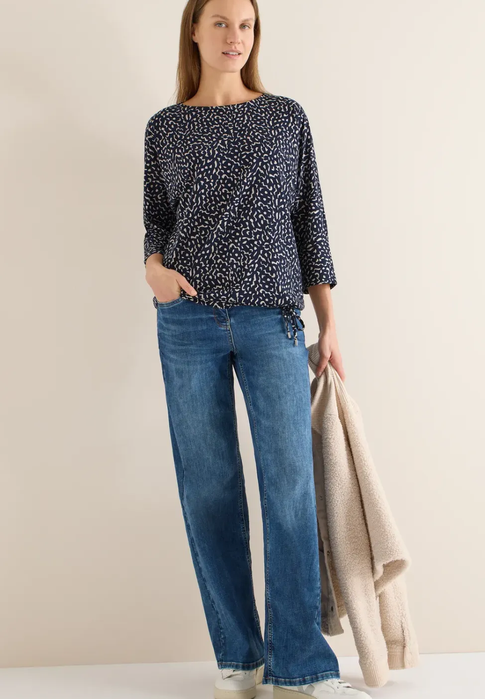 Shirt met minimale print
