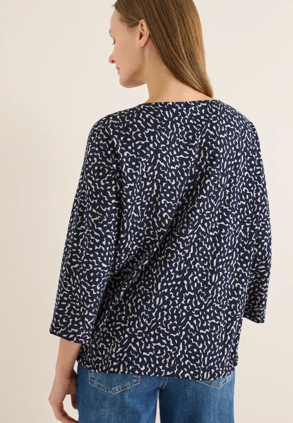Shirt met minimale print