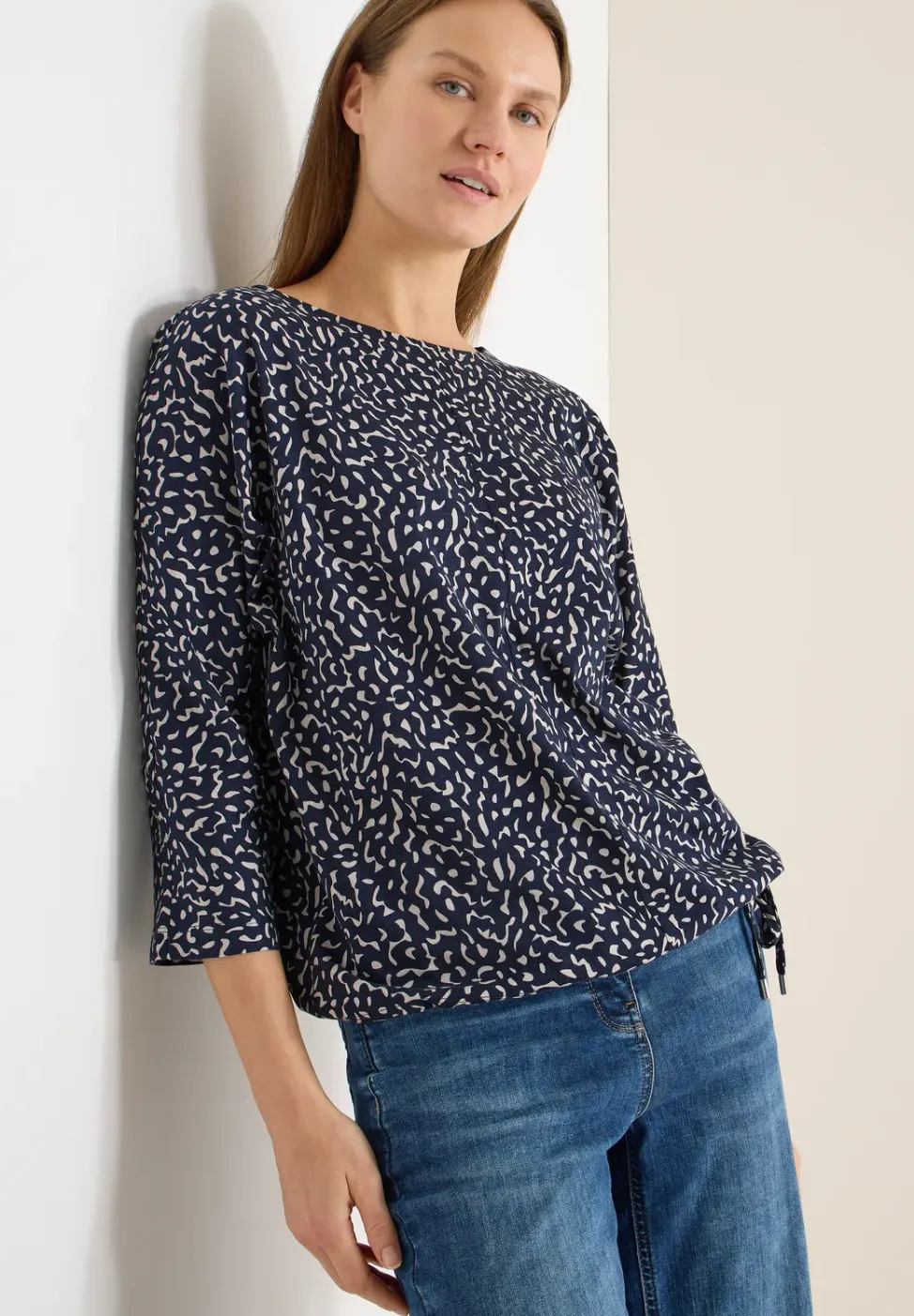 Shirt met minimale print